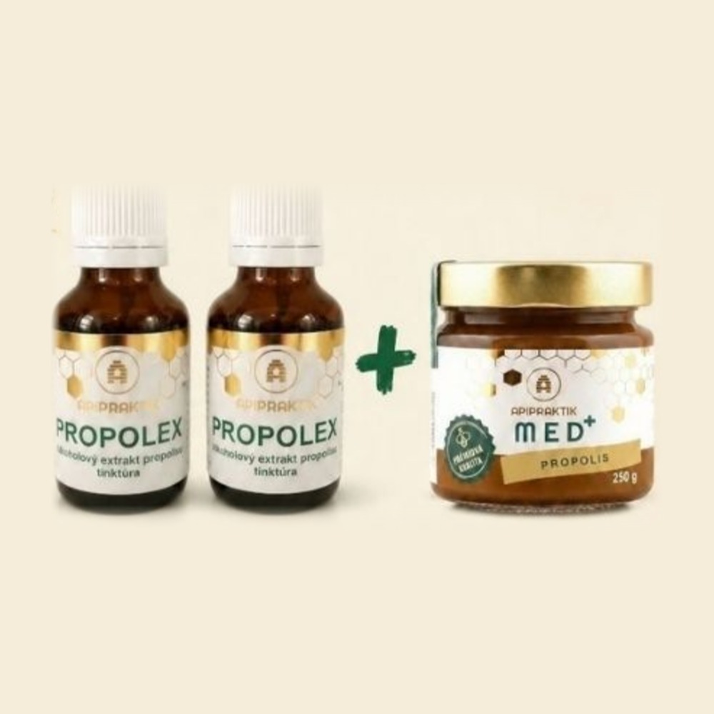 2× Propolex a med s propolisom